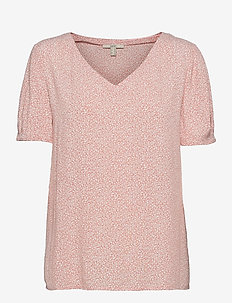 Flowing blouse top with a floral print, Esprit Casual