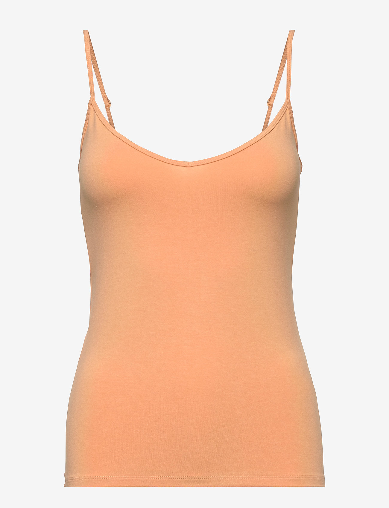 Strappy top made of LENZING™ ECOVERO™ - PEACH