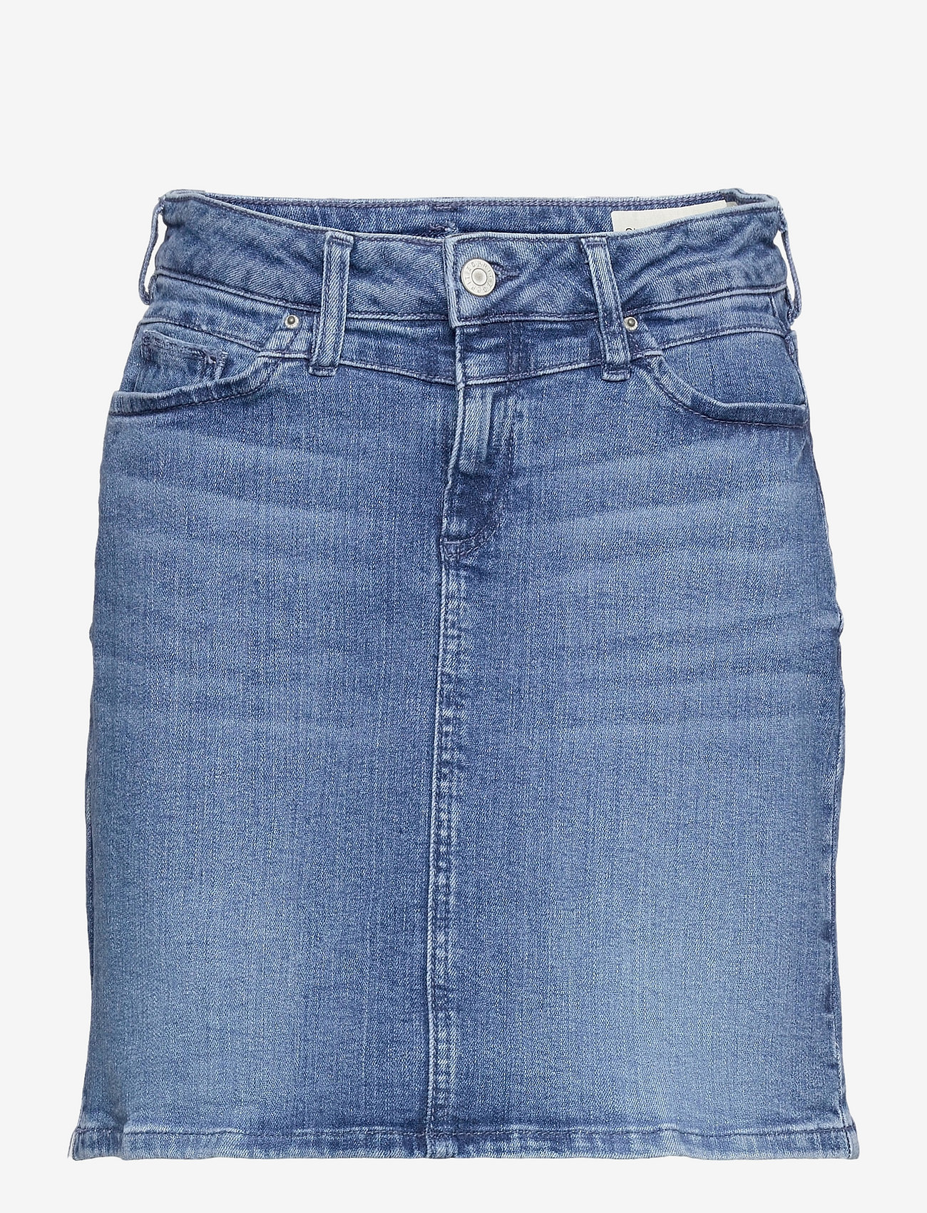 Esprit Casual - Women Skirts denim mini - blue medium wash - 0