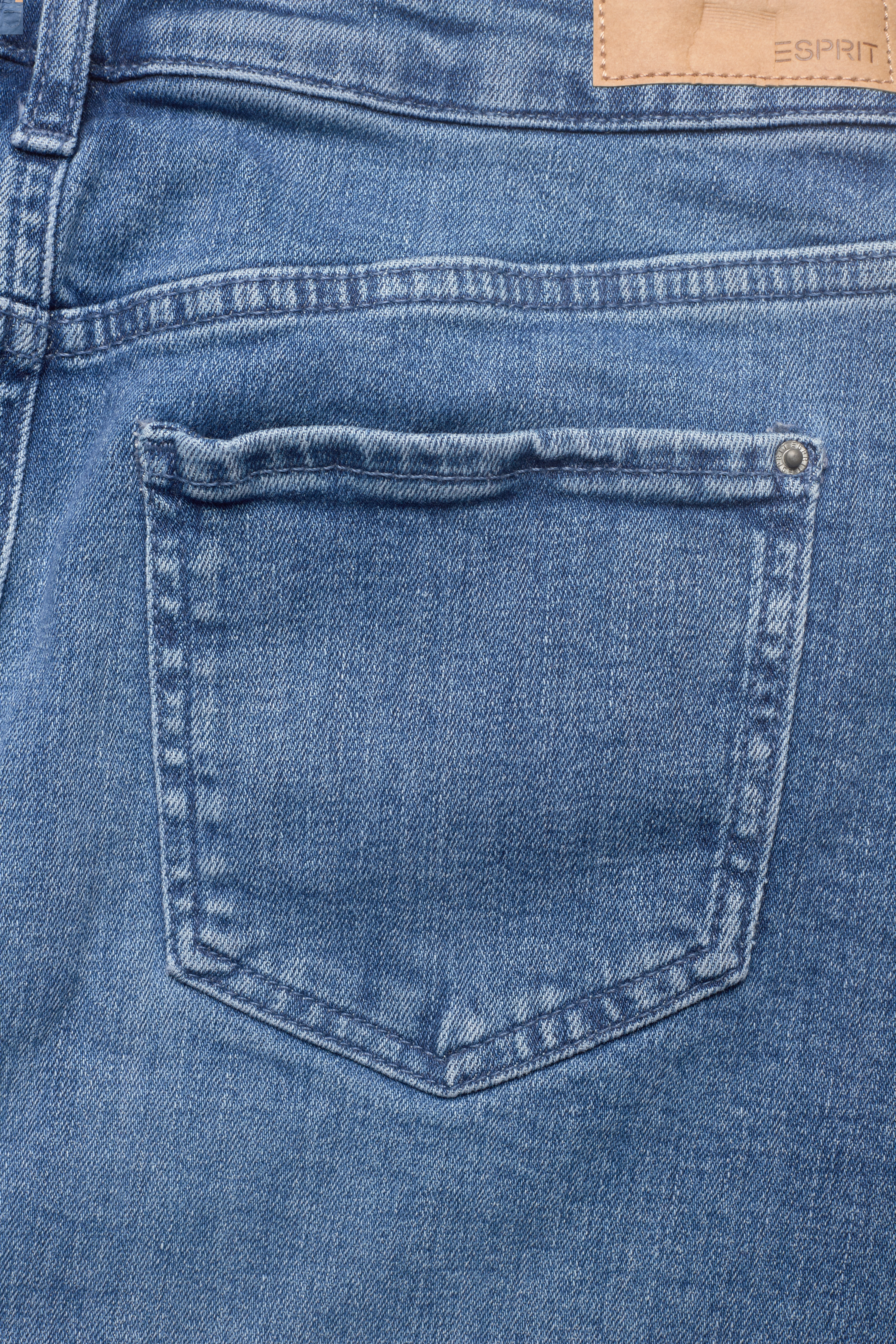 Esprit Casual - Women Skirts denim mini - blue medium wash - 4
