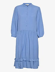 Esprit Casual - Women Dresses light woven midi - shirt dresses - light blue lavender 2 - 0
