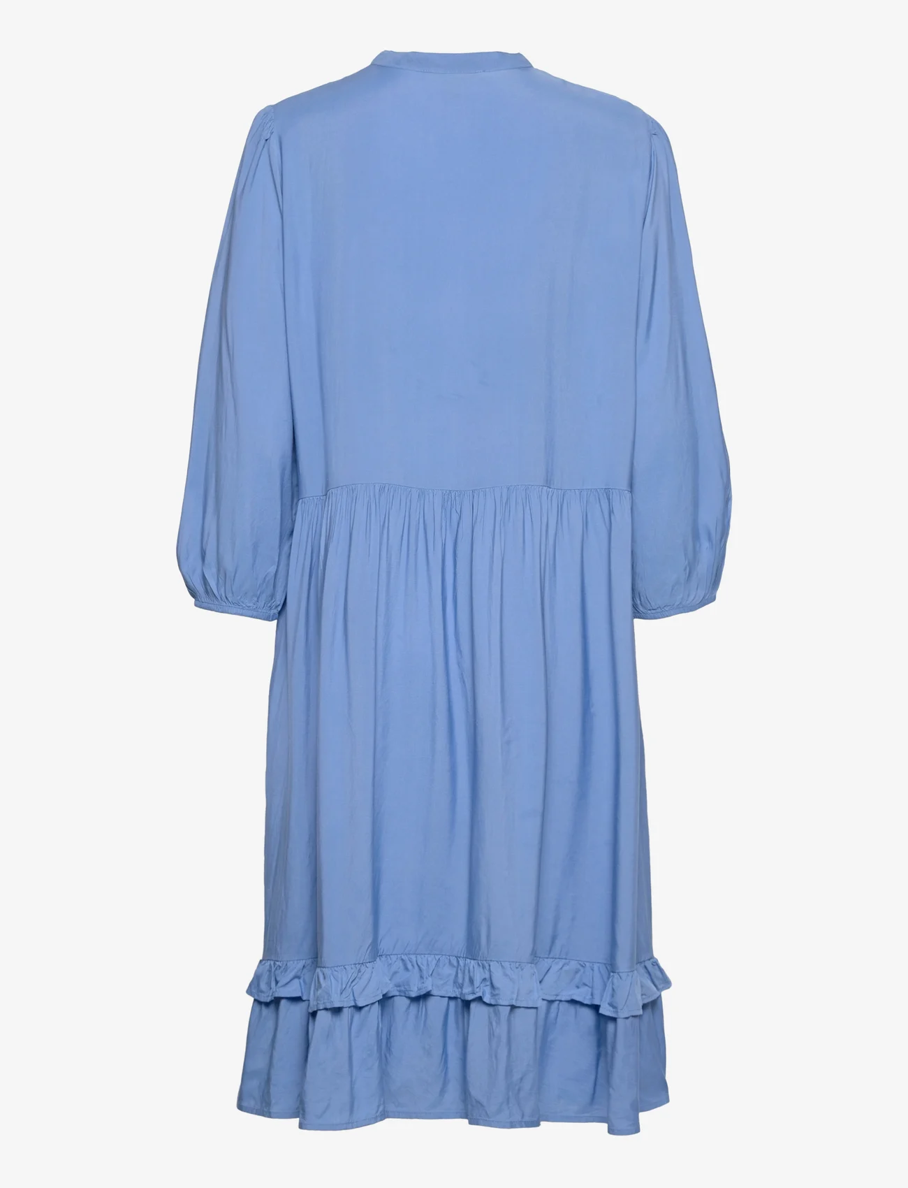 Esprit Casual - Women Dresses light woven midi - skjortklänningar - light blue lavender 2 - 1