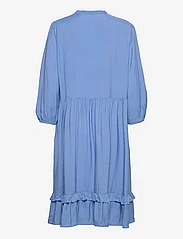 Esprit Casual - Women Dresses light woven midi - shirt dresses - light blue lavender 2 - 1
