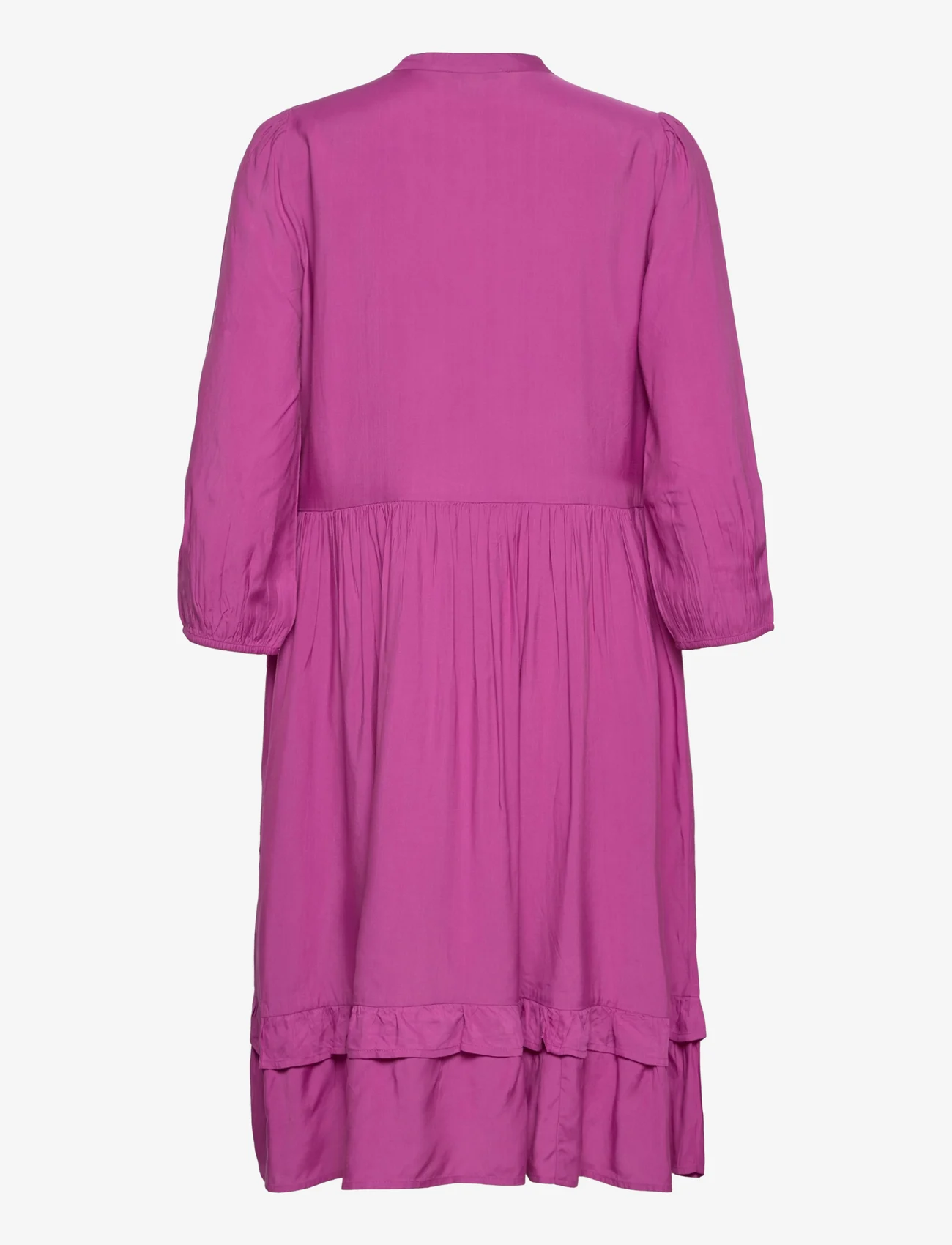 Esprit Casual - Women Dresses light woven midi - skjortklänningar - pink fuchsia 2 - 1