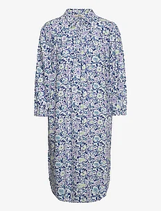 Viscose midi dress with all-over print, Esprit Casual