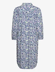 Esprit Casual - Viscose midi dress with all-over print - shirt dresses - white 4 - 1