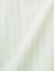 Esprit Casual - Striped cotton blouse - kurzämlige blusen - citrus green 3 - 4