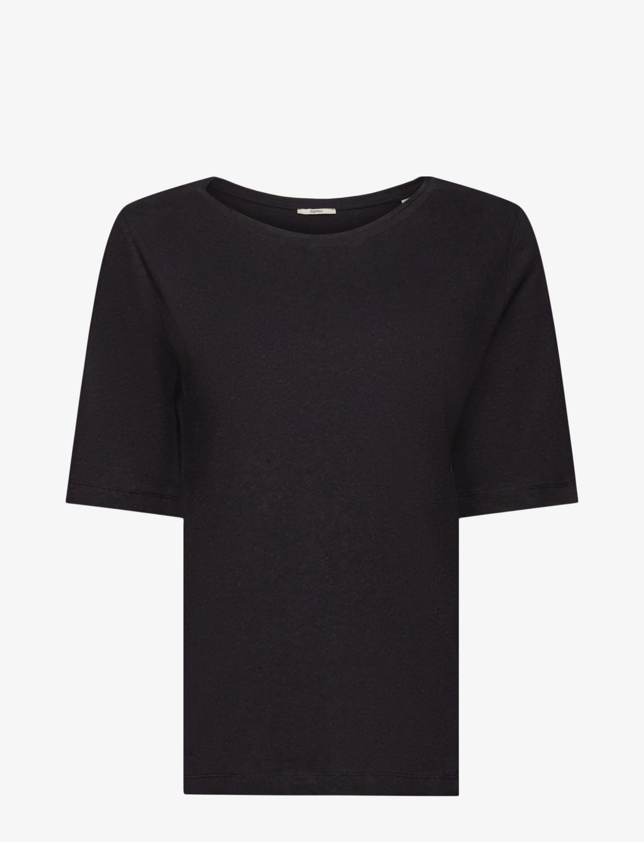 ESPRIT CASUAL Linen Blend T-Shirt Schwarz - L - Kinder