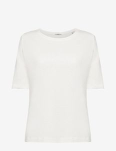 Linen blend t-shirt, Esprit Casual