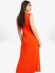Esprit Casual - Dresses knitted - midikleider - bright orange - 5