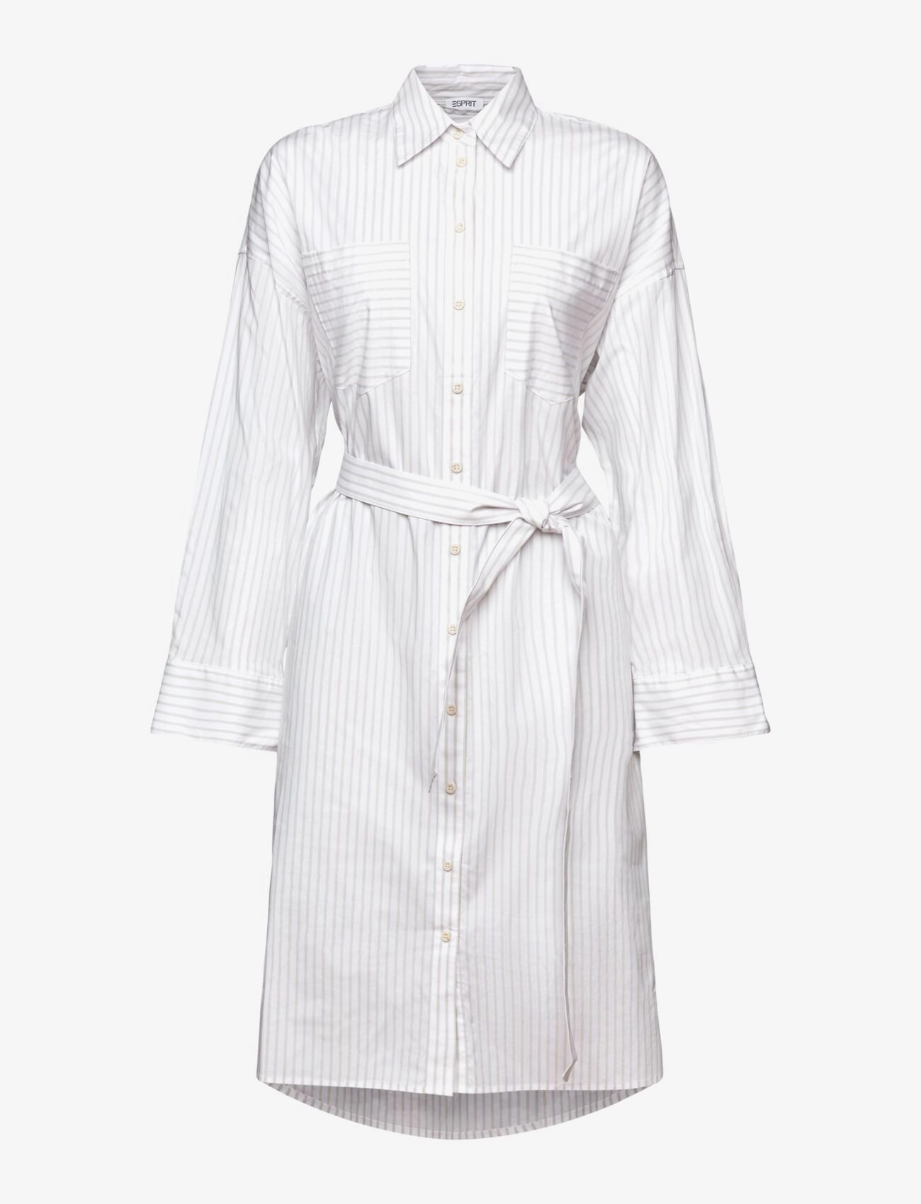 Esprit Casual - Dresses light woven - light grey - 1