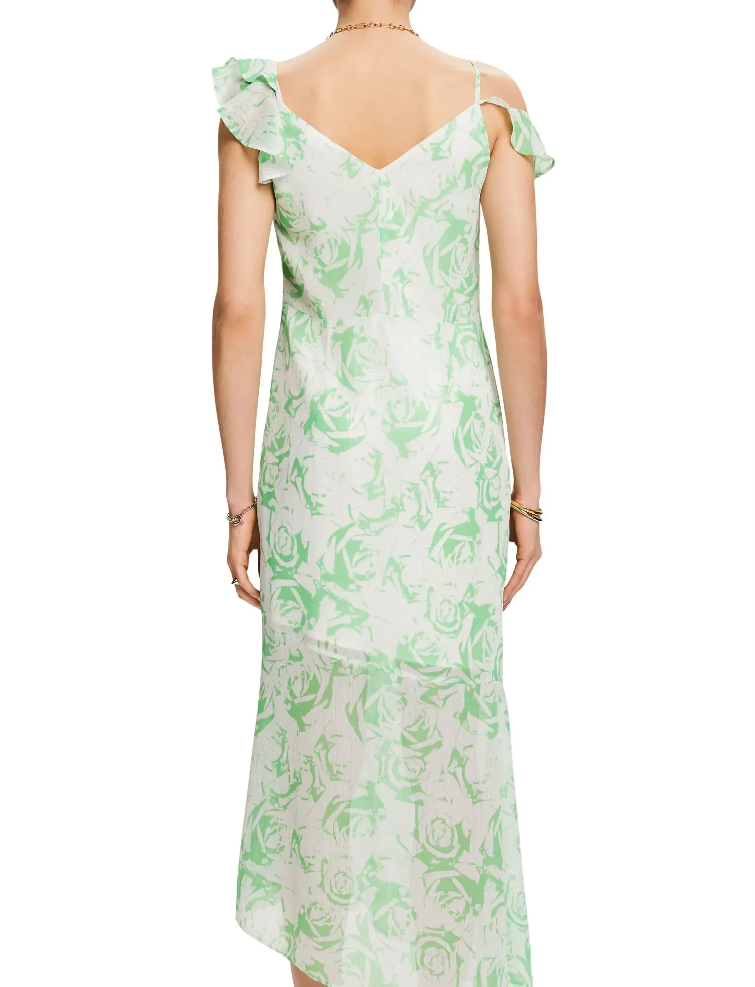 Esprit Casual - Dresses light woven - midikleidid - citrus green 4 - 3