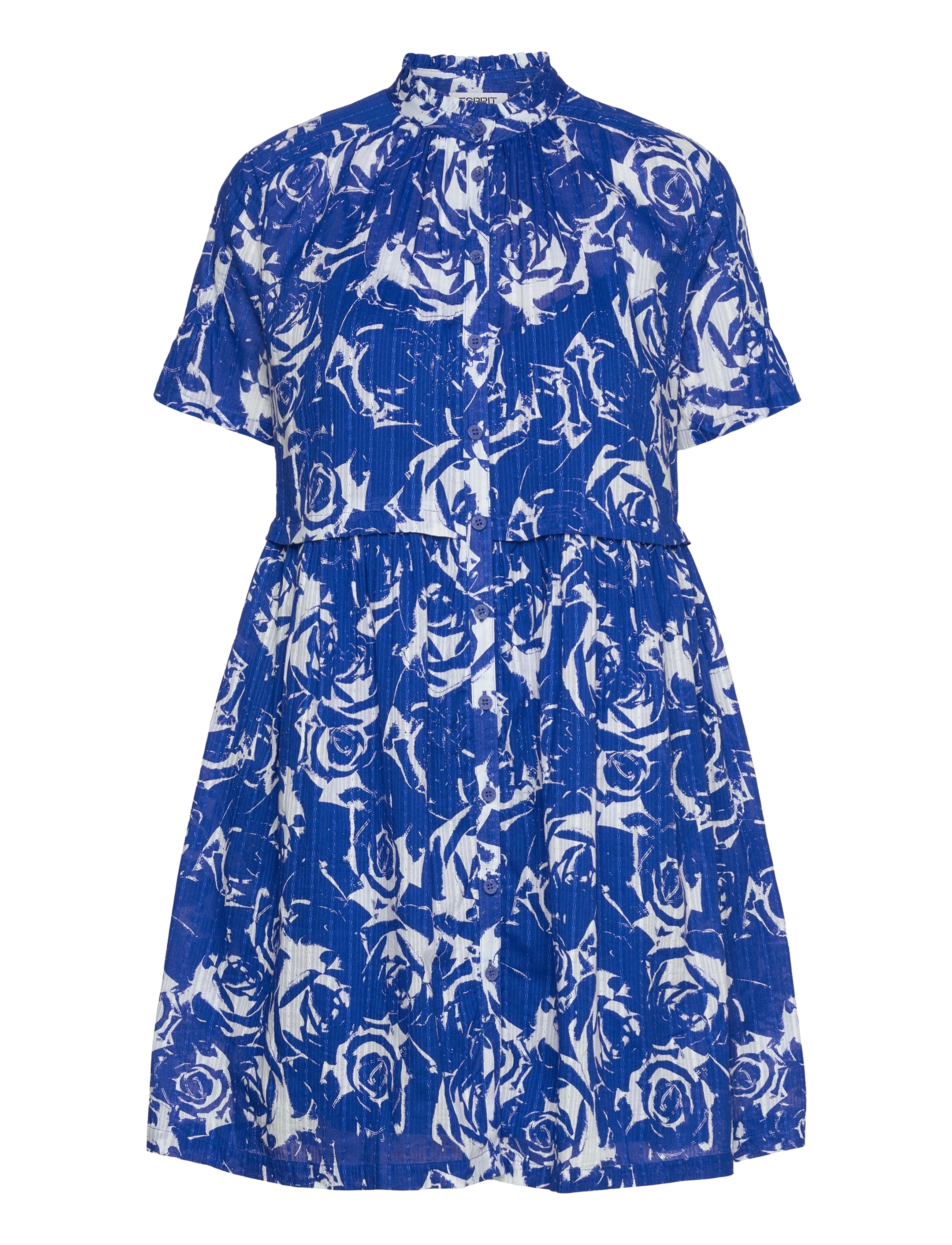 ESPRIT CASUAL Kleider Hell Woven Blau - 42 - Damen