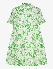 Esprit Casual - Dresses light woven - marškinių tipo suknelės - citrus green 4 - 0