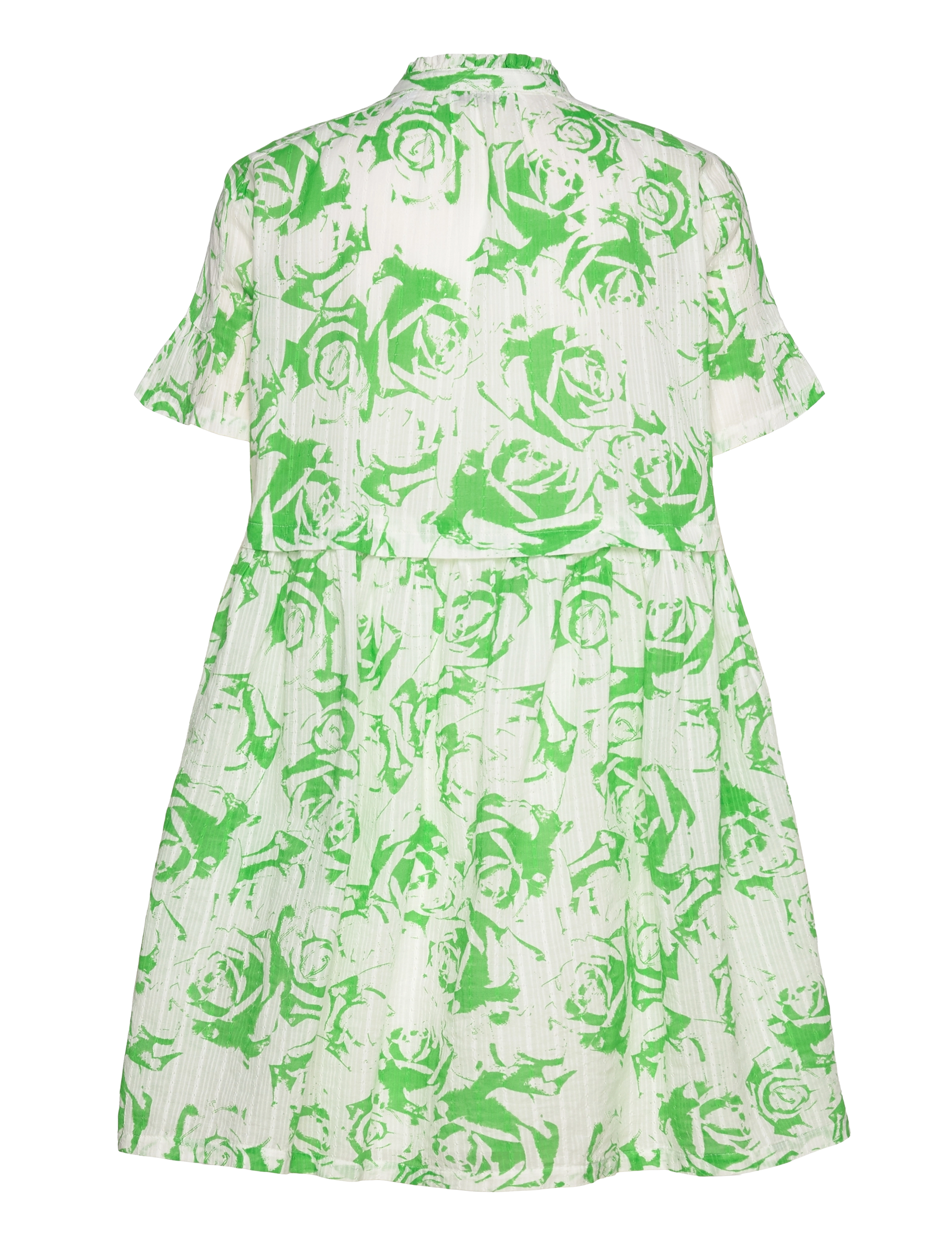 Esprit Casual - Dresses light woven - skjortekjoler - citrus green 4 - 2