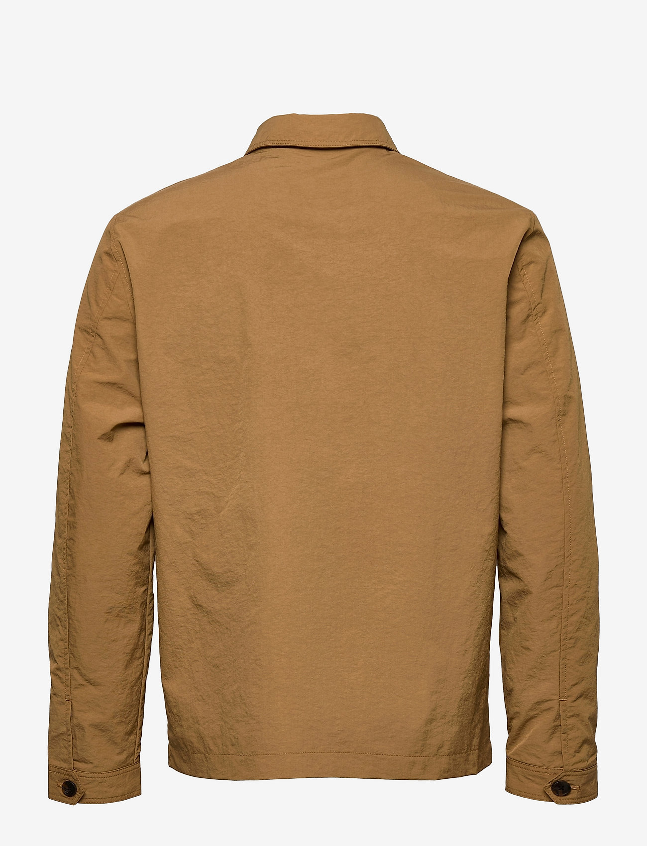 Esprit Casual - Recycled: safari jacket with mesh lining - overshirts - camel 2 - 1
