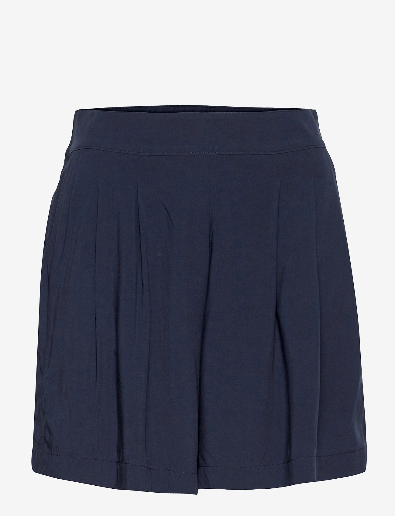 Esprit Casual - Lightweight shorts with an elasticated waistband - navy - 0
