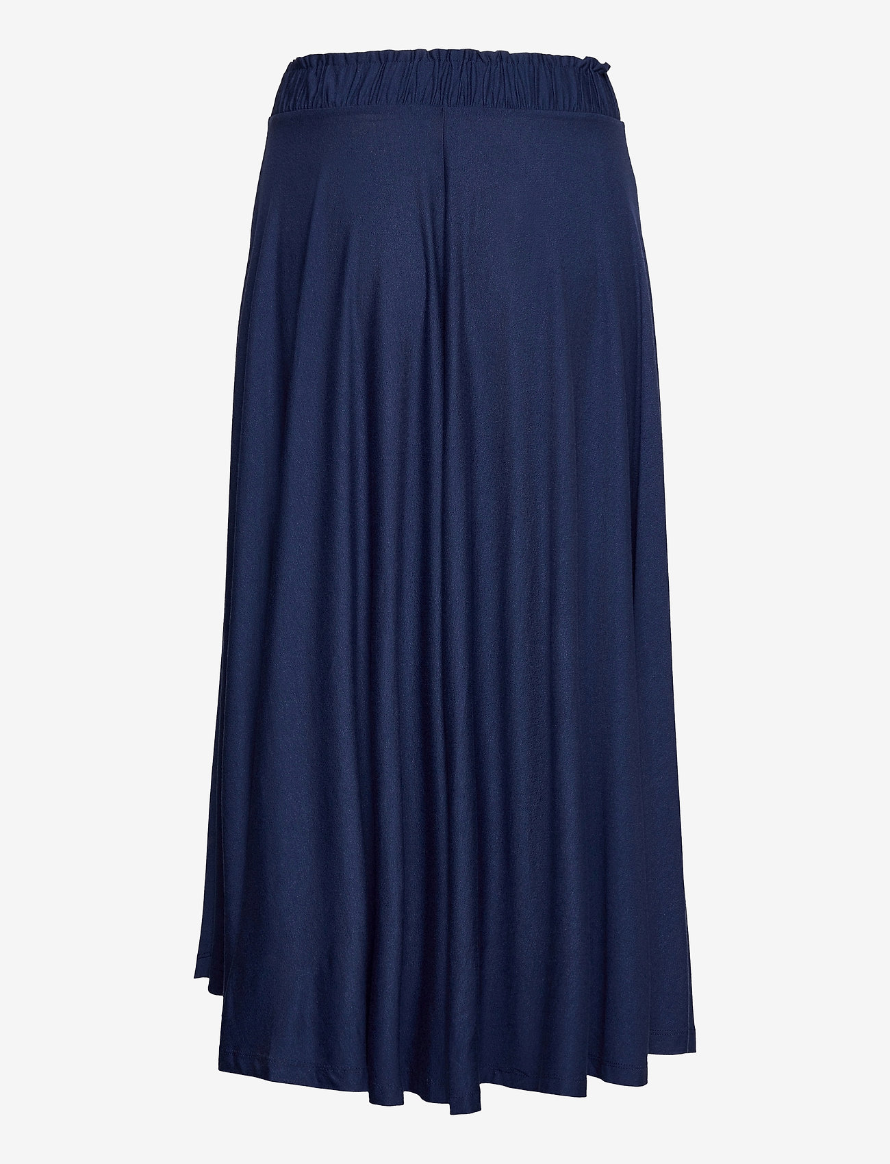 Esprit Casual - Midi skirt made jersey, LENZING™ ECOVERO™ - dark blue - 1