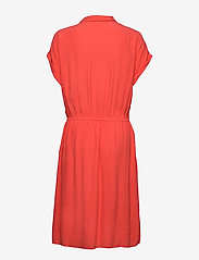 Esprit Casual - Dress made of LENZING™ ECOVERO™ - sommerkleider - coral - 1