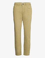 Trousers with organic cotton - OLIVE