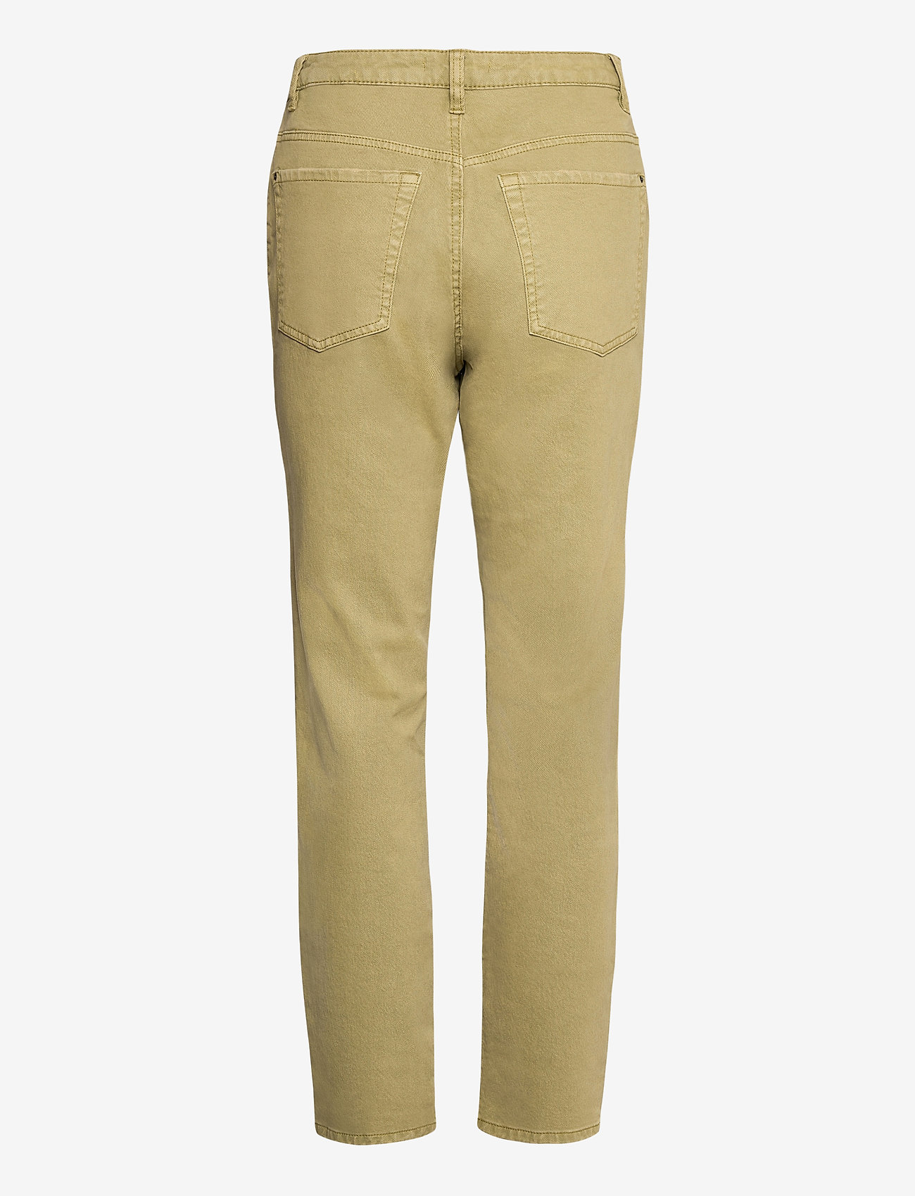 Esprit Casual - Trousers with organic cotton - sirge säärega teksad - olive - 1
