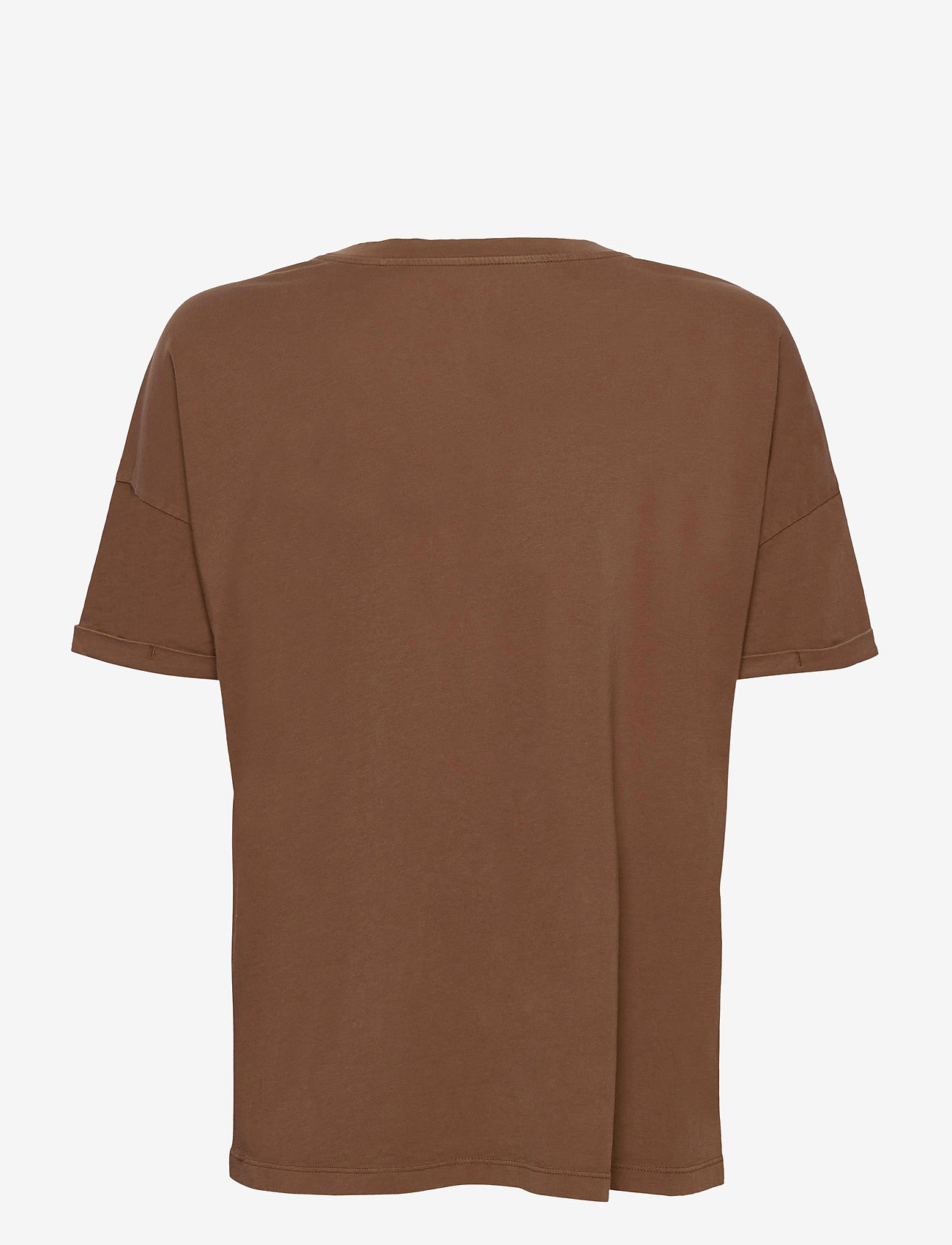 Esprit Casual - EarthColors® T-Shirt, organic cotton - rust brown - 1