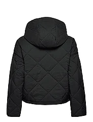Esprit Casual - Wide fit quilted jacket - jacks - black - 1
