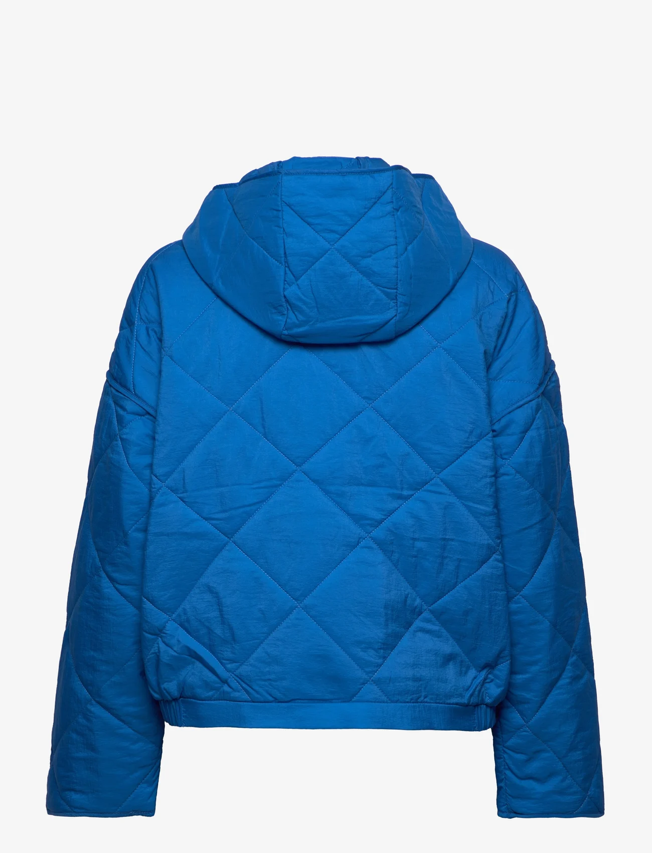 Esprit Casual - Wide fit quilted jacket - winter jacket - bright blue - 1
