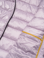 Esprit Casual - Quilted jacket with detachable hood - winterjacken - lavender - 4