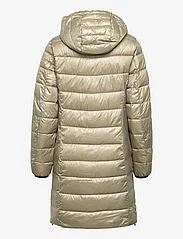 Esprit Casual - Quilted coat with detachable drawstring hood - wintermäntel - pale khaki - 1