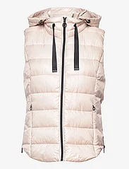 Esprit Casual - Made of recycled material: quilted body warmer with - gefütterte westen - cream beige 2 - 0