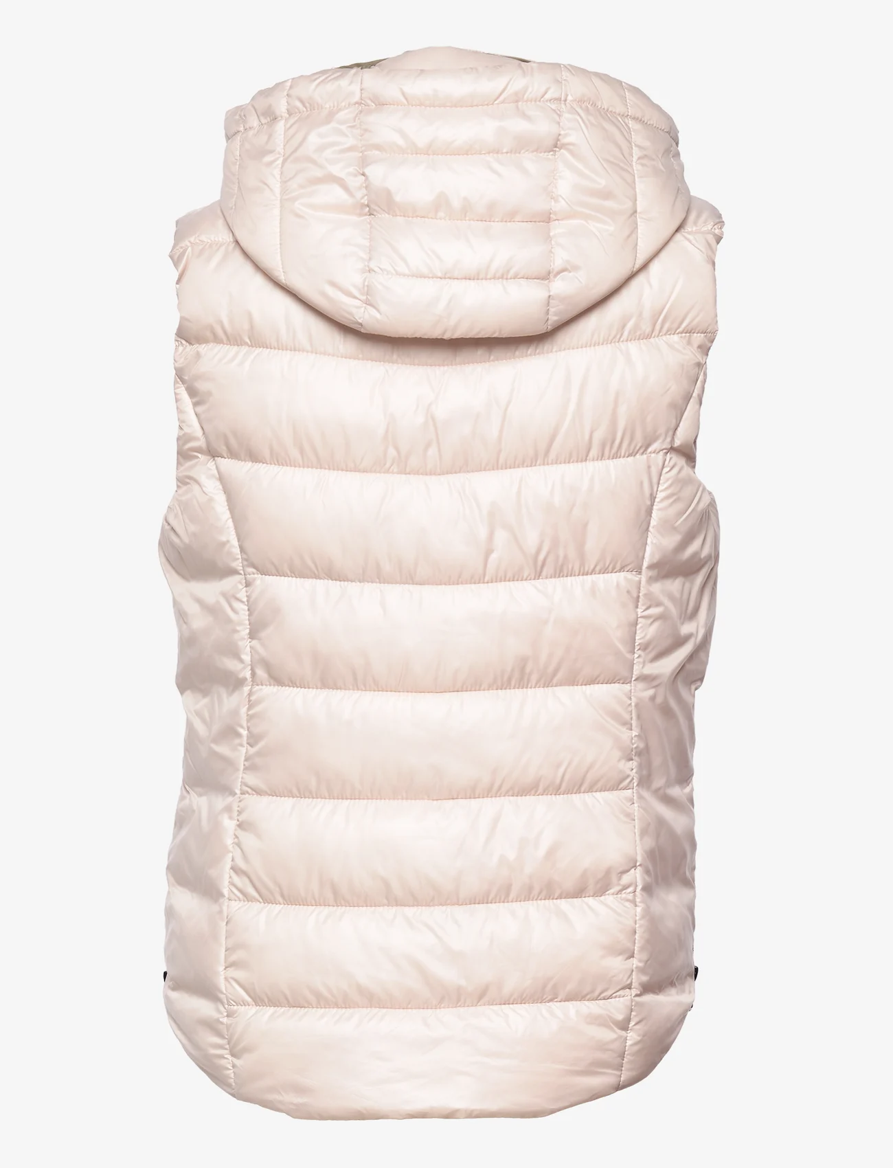 Esprit Casual - Made of recycled material: quilted body warmer with - gefütterte westen - cream beige 2 - 1