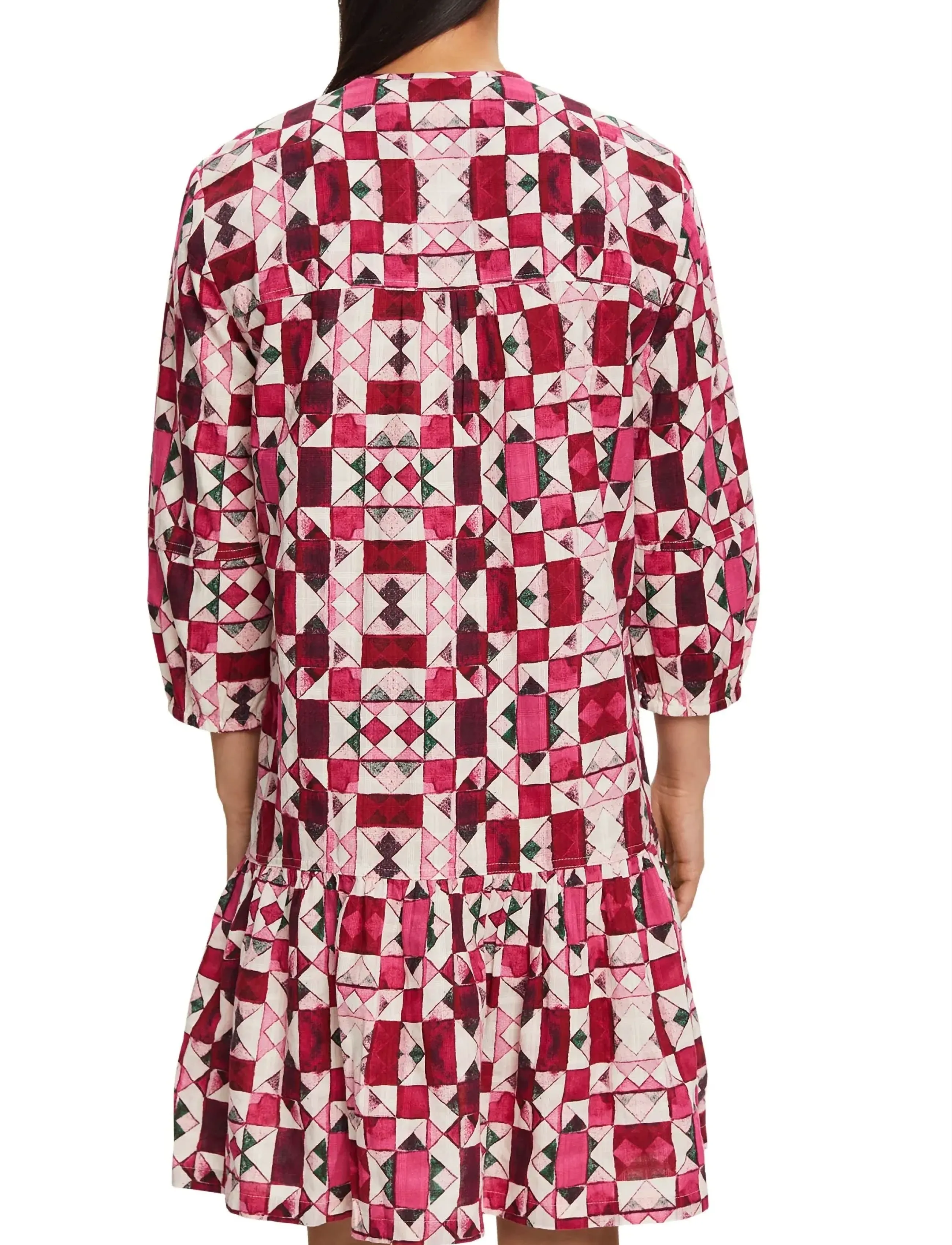 Esprit Casual - Women Dresses light woven mini - minikleidid - pink fuchsia 4 - 3