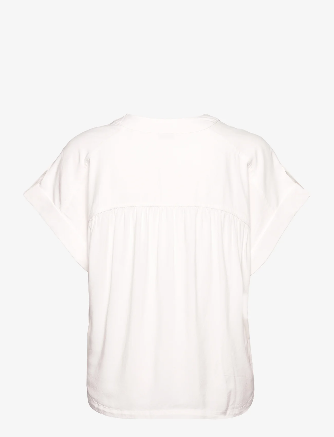 Esprit Casual - Blouses woven - kurzämlige blusen - off white - 1