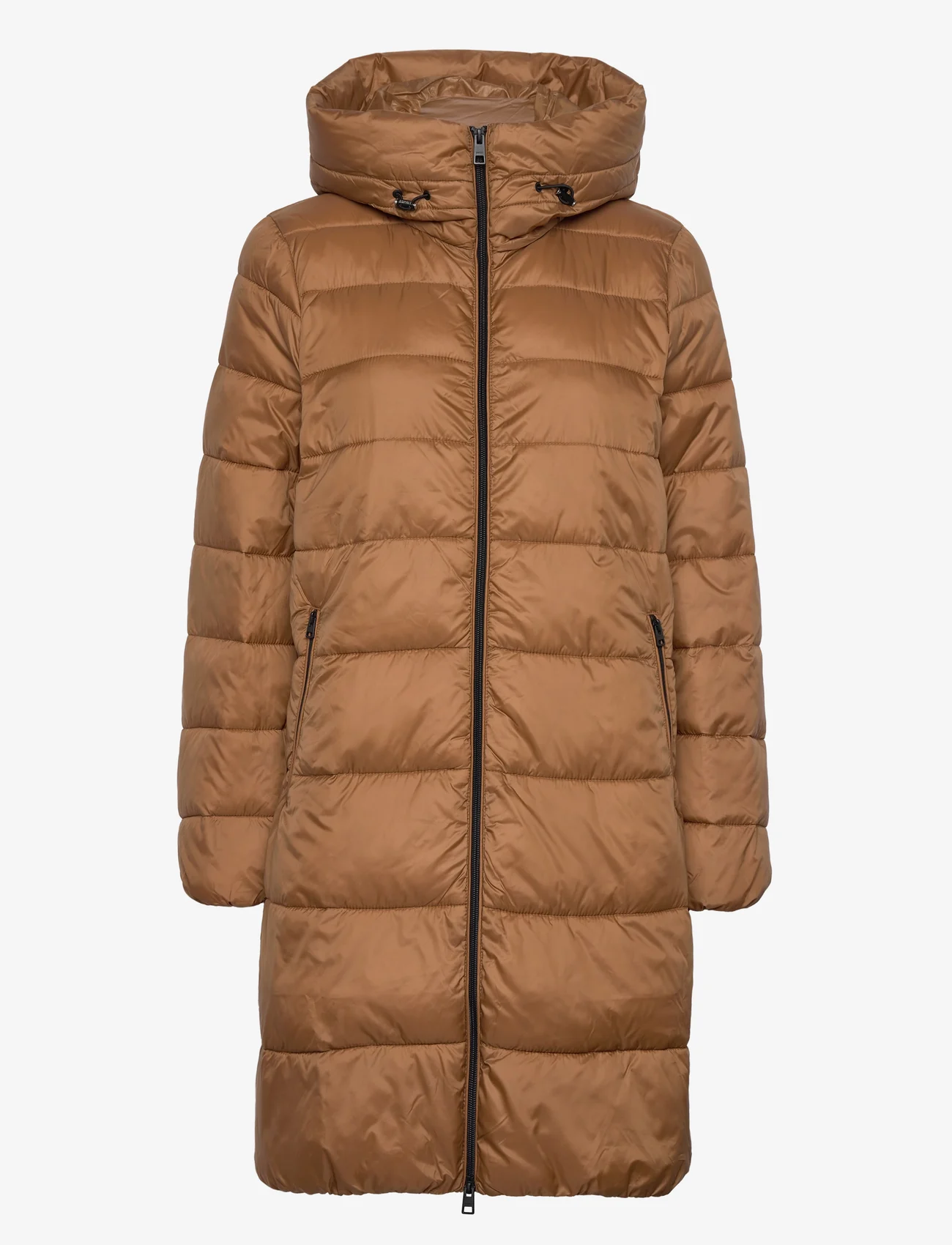 Esprit Casual - Women Coats woven regular - päällystakit - caramel - 0