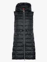 Esprit Casual - Women Vests outdoor woven long - puffer vests - black - 0