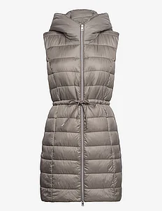 Women Vests outdoor woven long, Esprit Casual