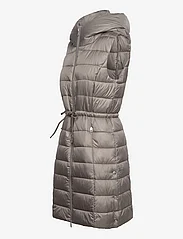 Esprit Casual - Women Vests outdoor woven long - vadderade västar - light gunmetal 2 - 3