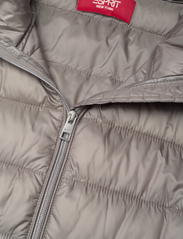 Esprit Casual - Women Vests outdoor woven long - polstrede vester - light gunmetal 2 - 4