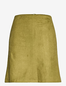 Recycled: mini skirt made of suede, Esprit Casual