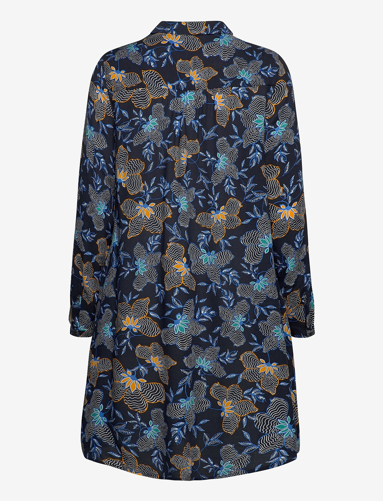 Esprit Casual - Shirt dress made of LENZING™ ECOVERO™ - navy 4 - 1