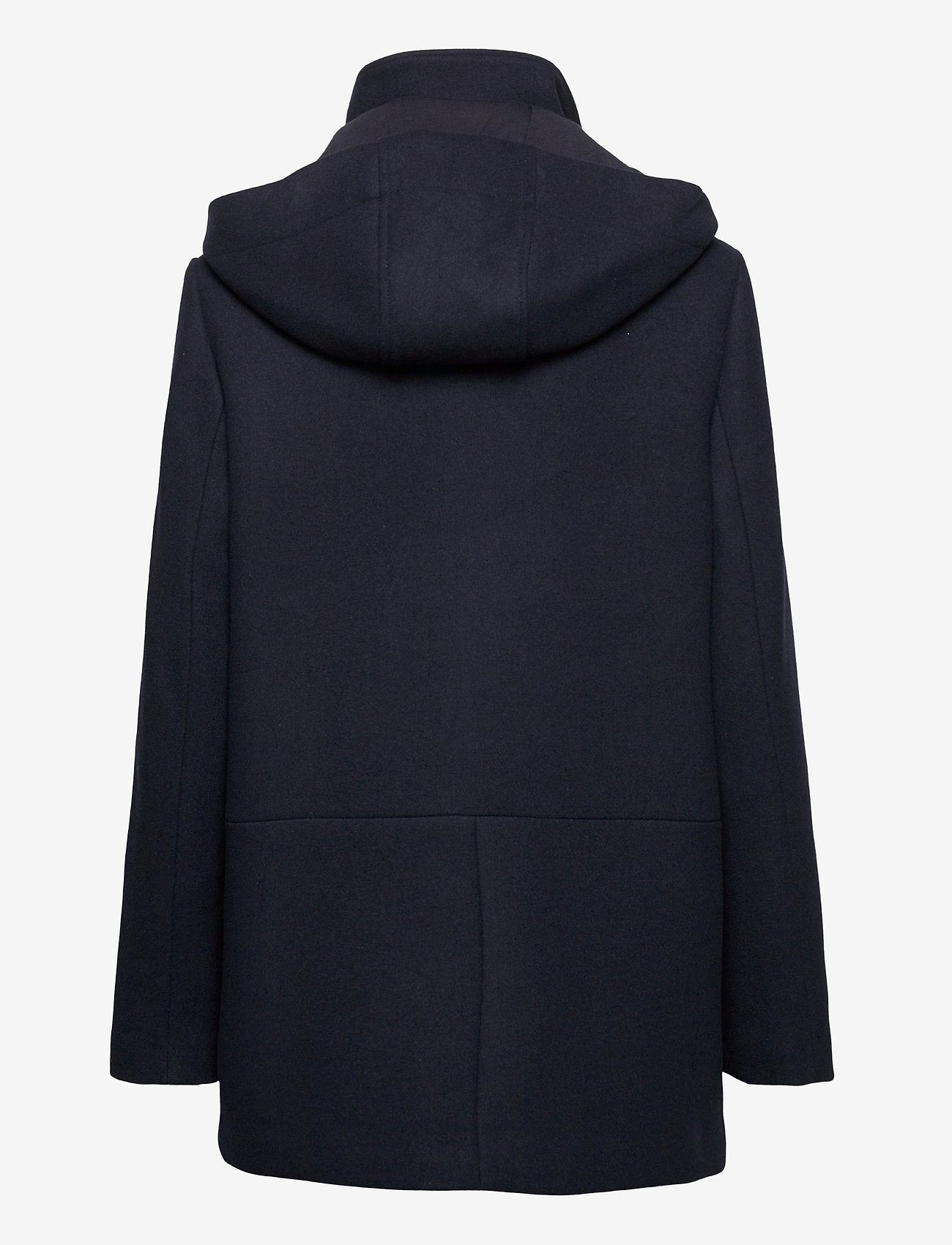 Esprit Casual - Recycled: Hoodie with wool - navy - 2