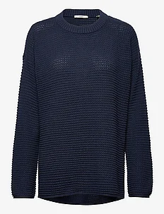 Textured knitted jumper, Esprit Casual