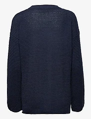 Esprit Casual - Textured knitted jumper - preisparty - navy - 1