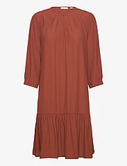 Esprit Casual - Dresses light woven - midi kjoler - rust brown - 0