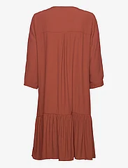 Esprit Casual - Dresses light woven - midi kjoler - rust brown - 1