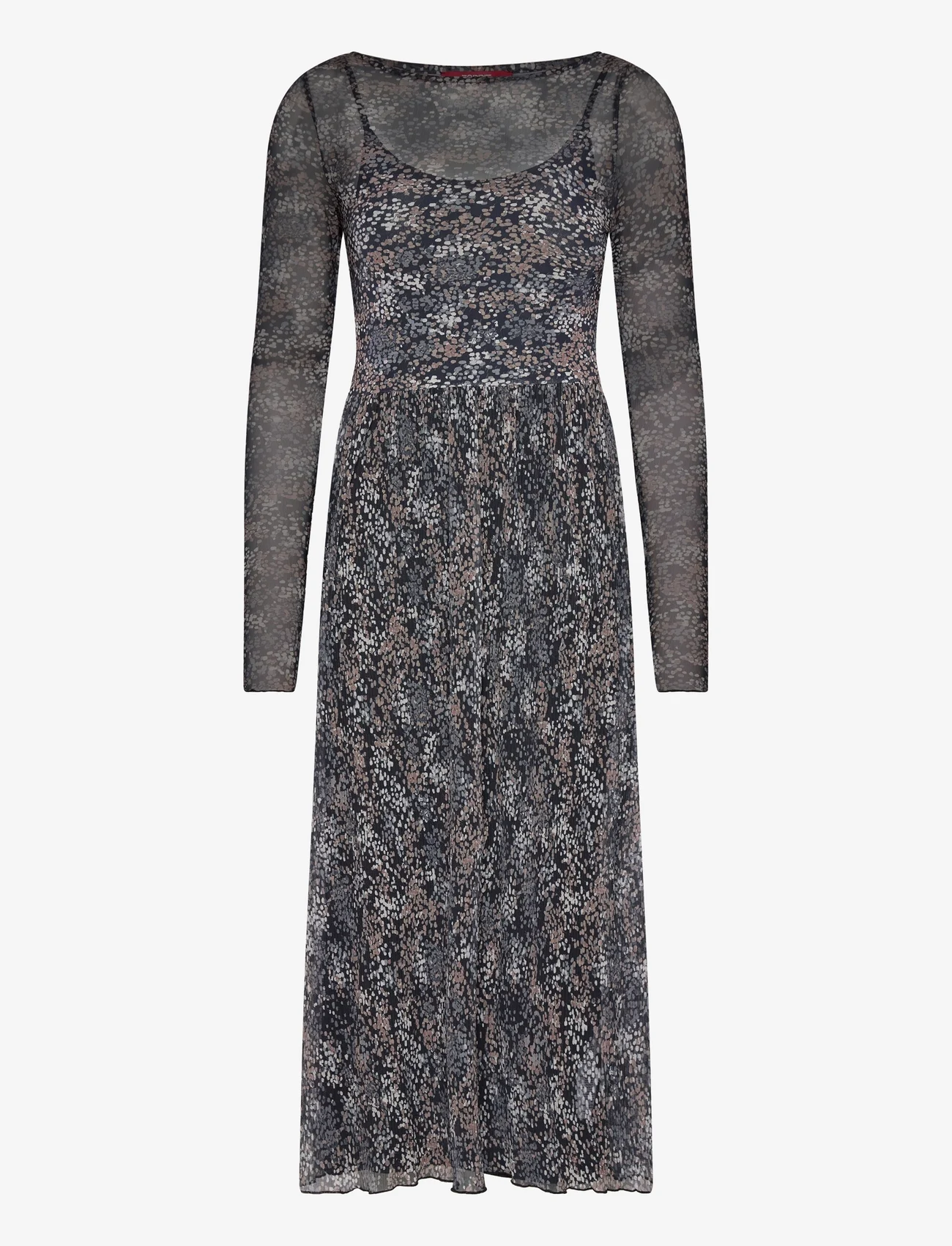 Esprit Casual - Dresses knitted - summer dresses - black 2 - 0