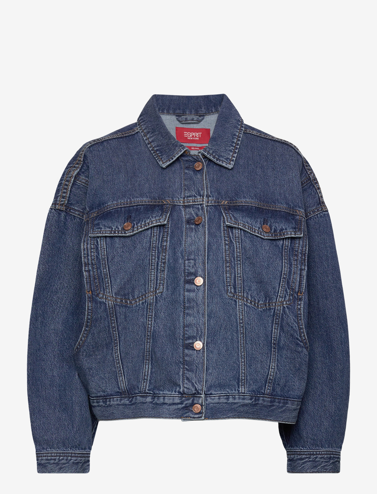 Esprit Casual Women Jackets Indoor Denim Regular – jeansjackor – shoppa på  Booztlet