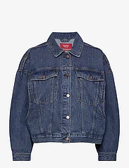Esprit Casual - Women Jackets indoor denim regular - spring jackets - blue medium wash - 0