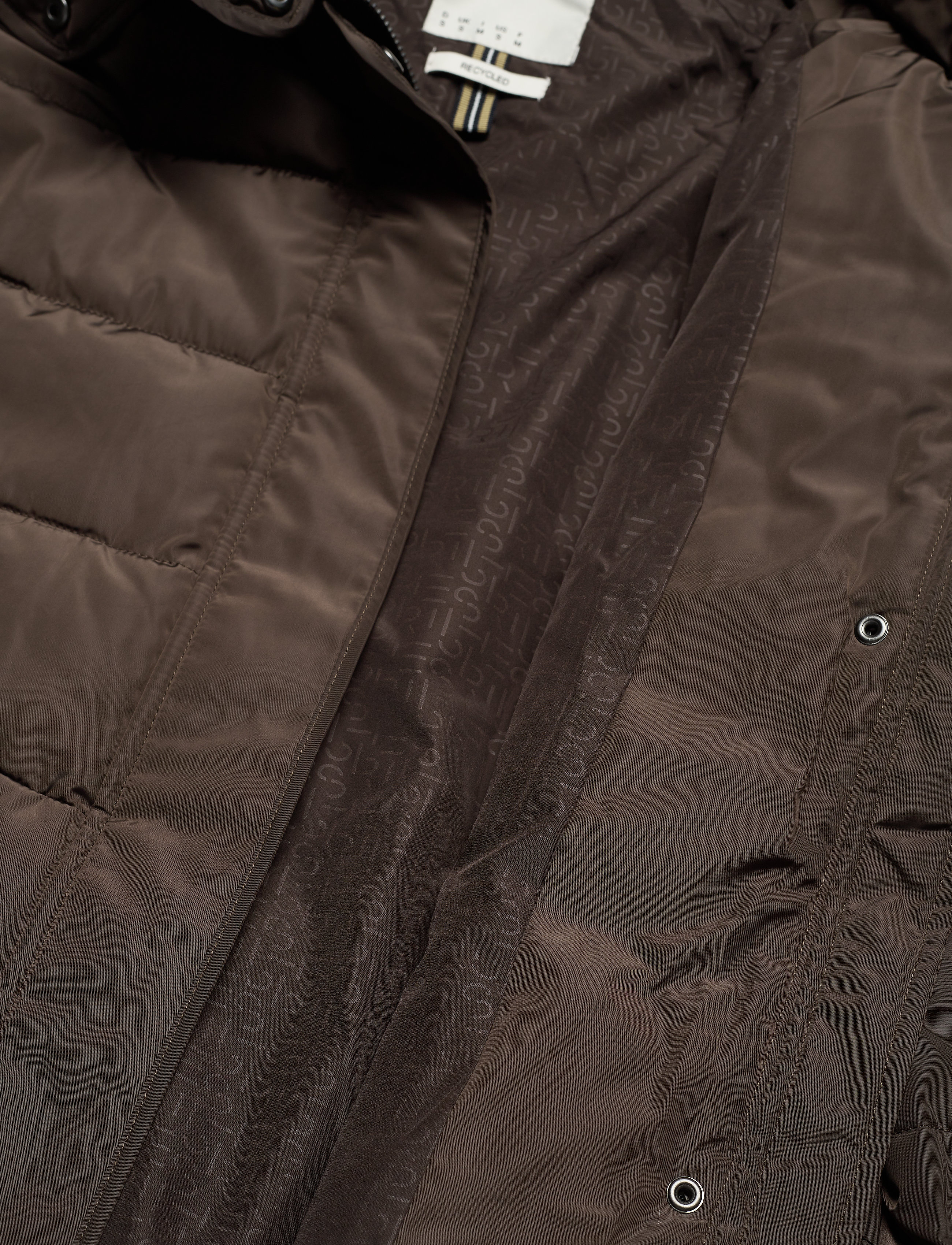 Esprit Casual - Quilted jacket with 3M™ Thinsulate™ padding - dark brown - 5